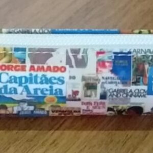 Estojo Magrelo Naylon Capa Livros