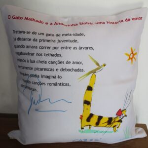Capas de almofada "Linha Gato Malhado"