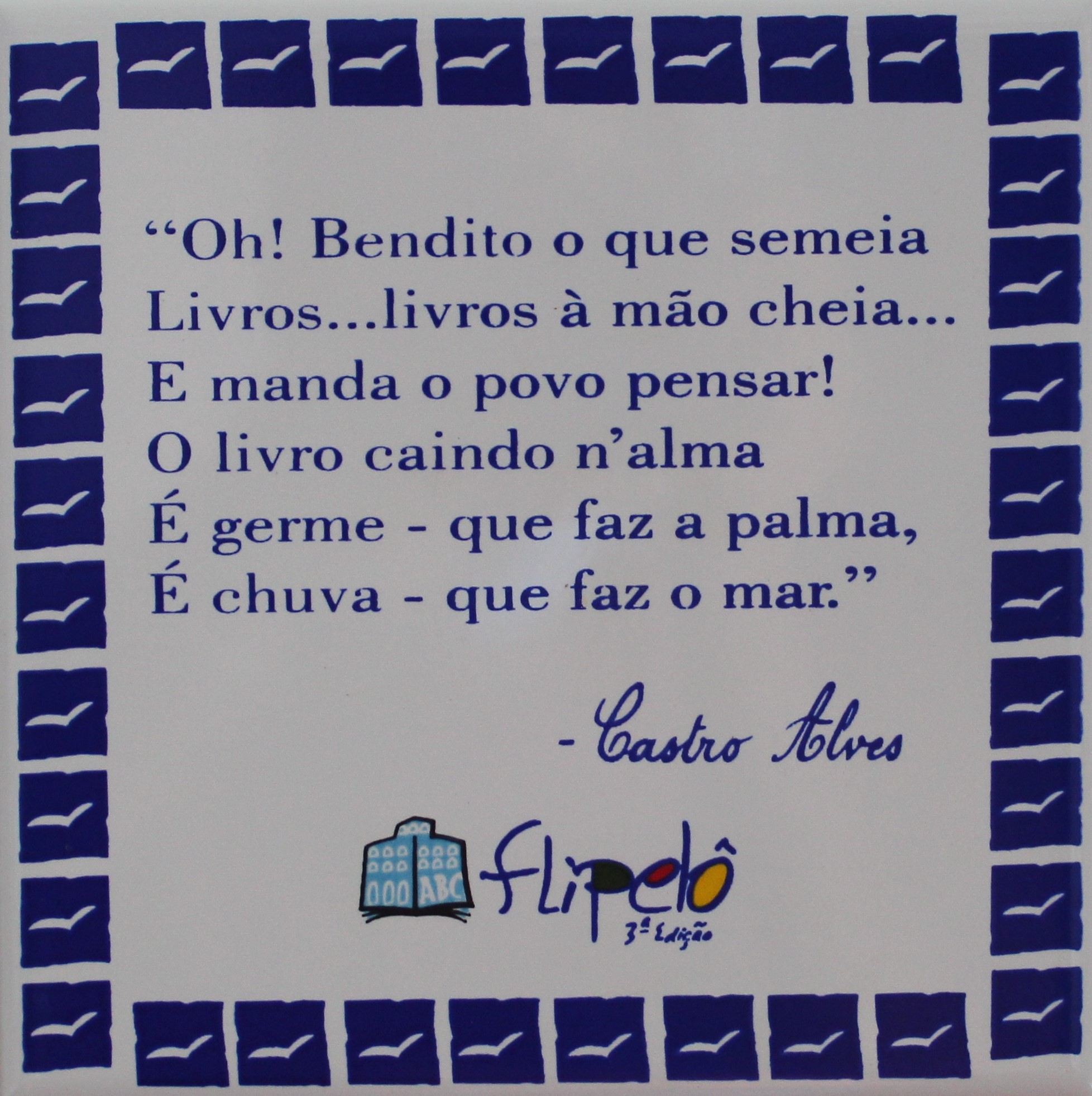 Azulejo Castro Alves