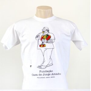 Camiseta Básica Jorge Amado com Frutas
